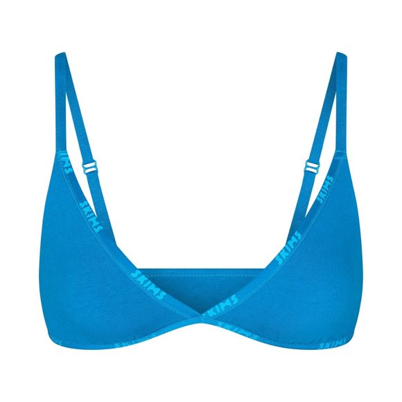 SKIMS Other - Skims Cotton Logo Mini Triangle Bralette - Mykonos